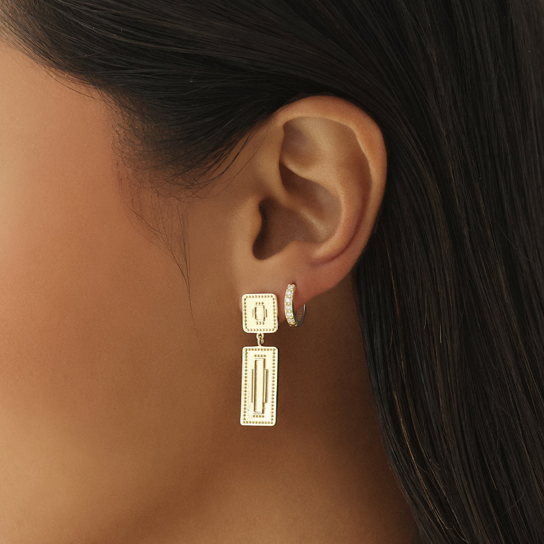 Santa Maria Earrings Gold