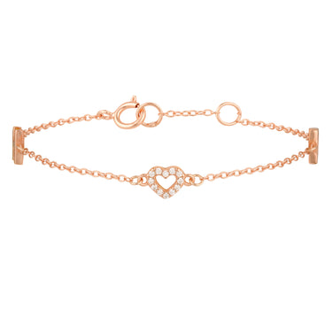 Custom 3 Charm Bracelet Rose Gold