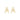 A-Z Earrings Gold