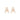 A-Z Letter Earrings Rose Gold