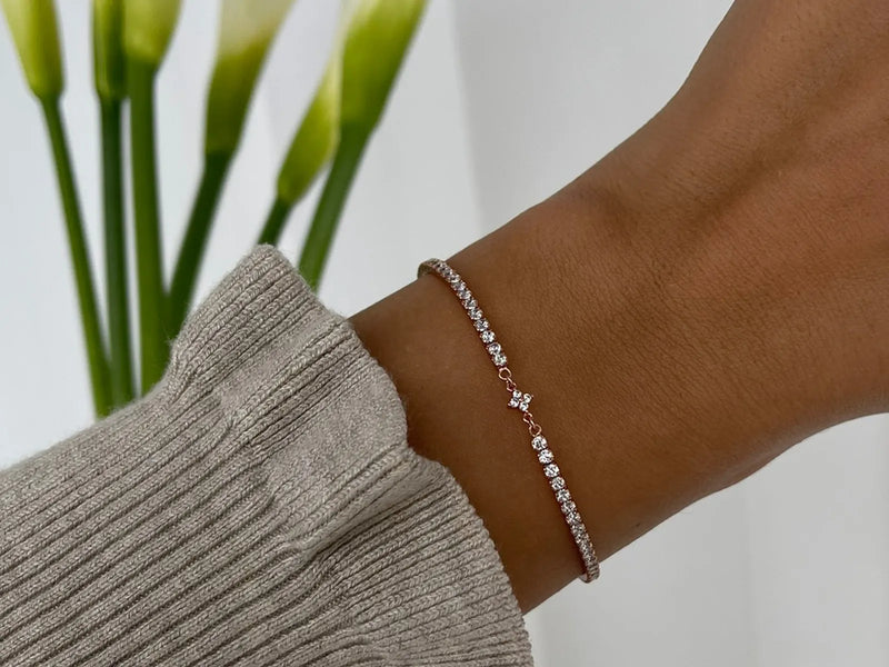 Permanent Tennis Bracelet