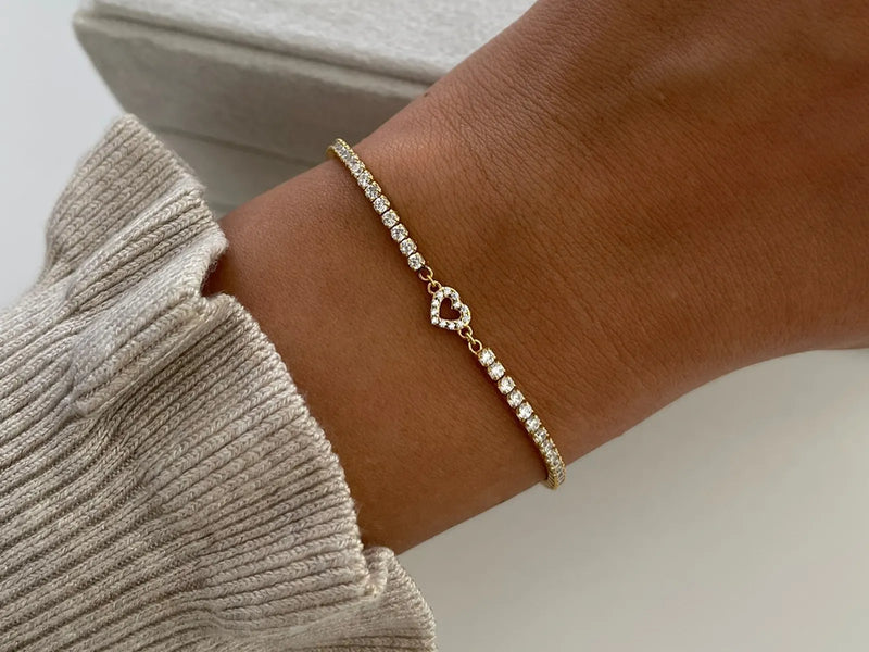 Permanent Tennis Bracelet
