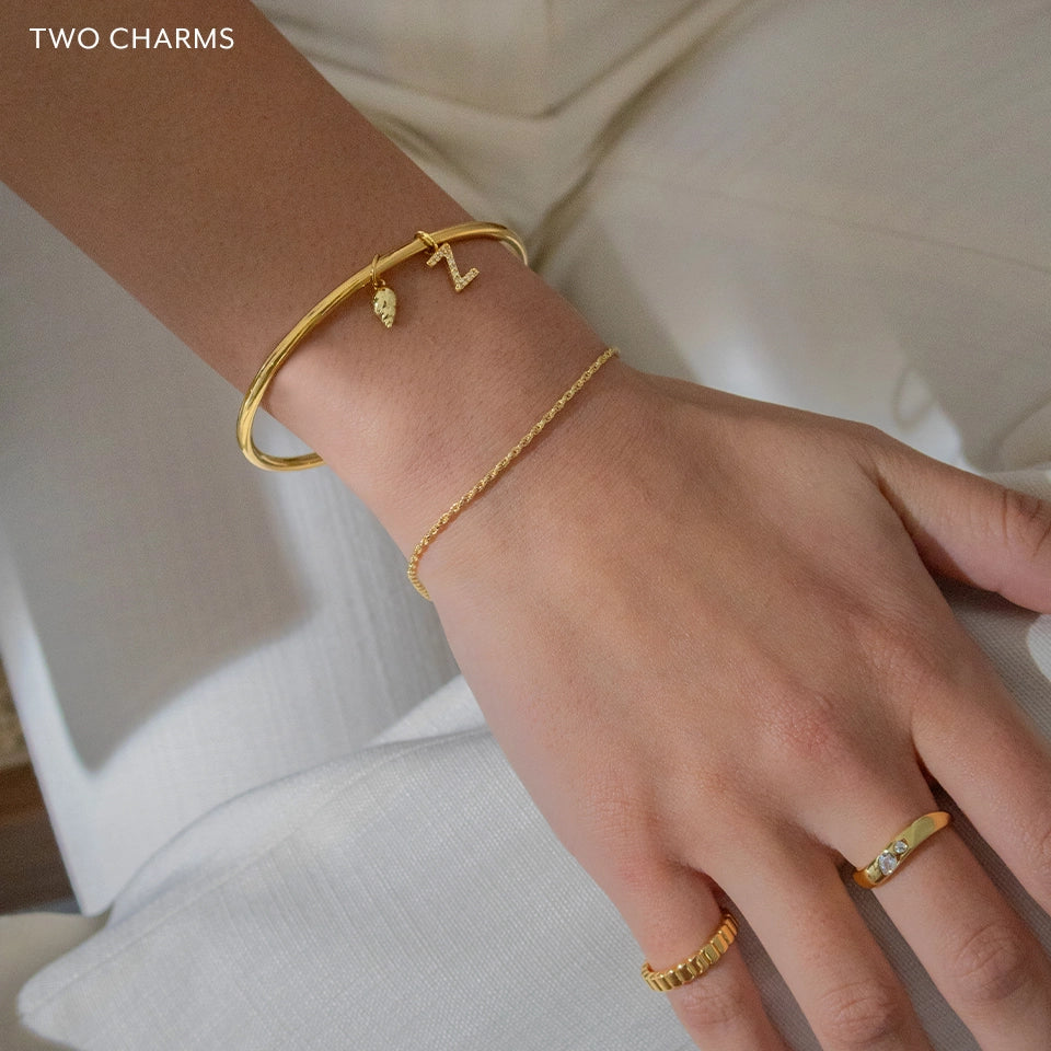 Custom Charm Bangle