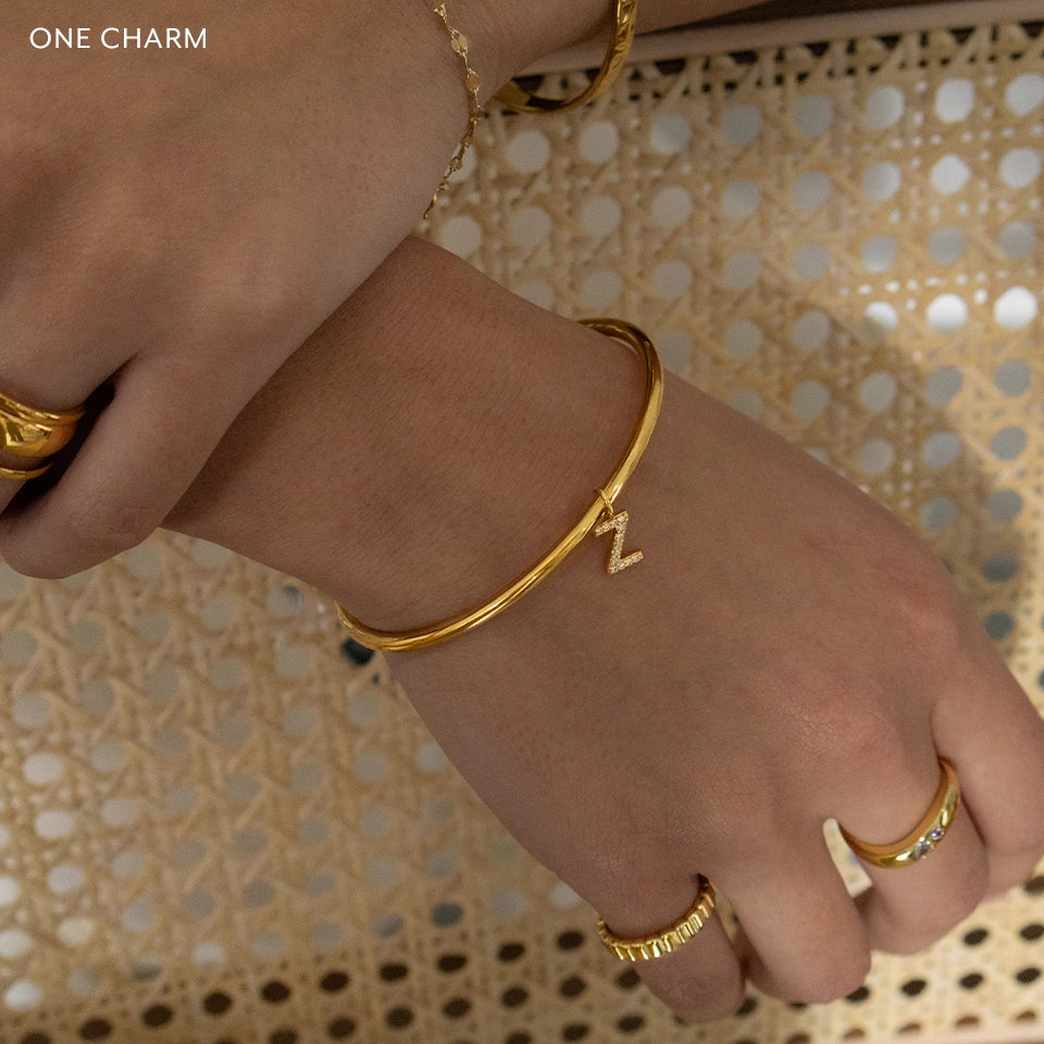 Custom Charm Bangle