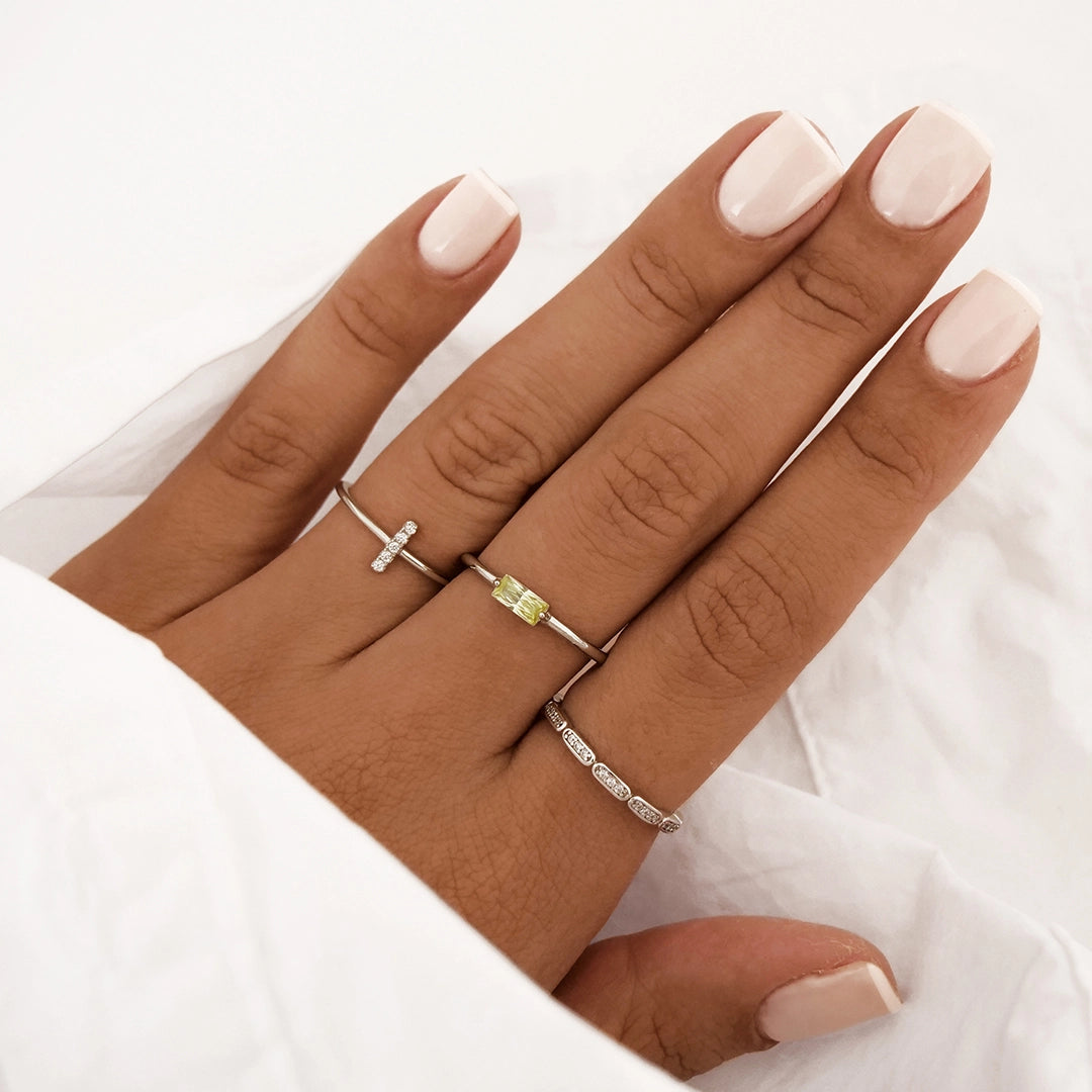 Apple Ring Silver