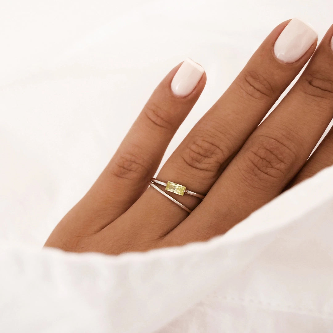 Apple Ring Silver