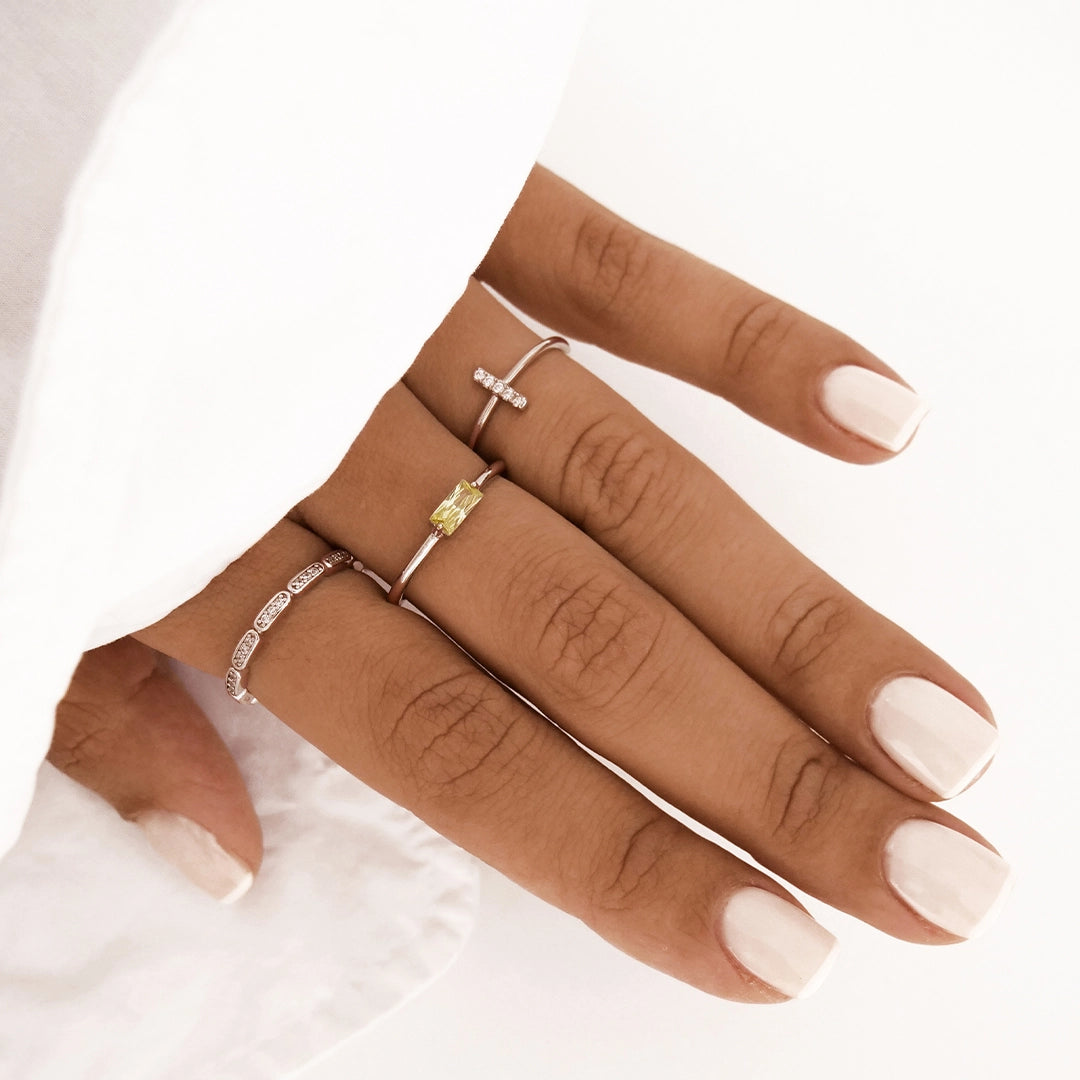 Apple Ring Silver