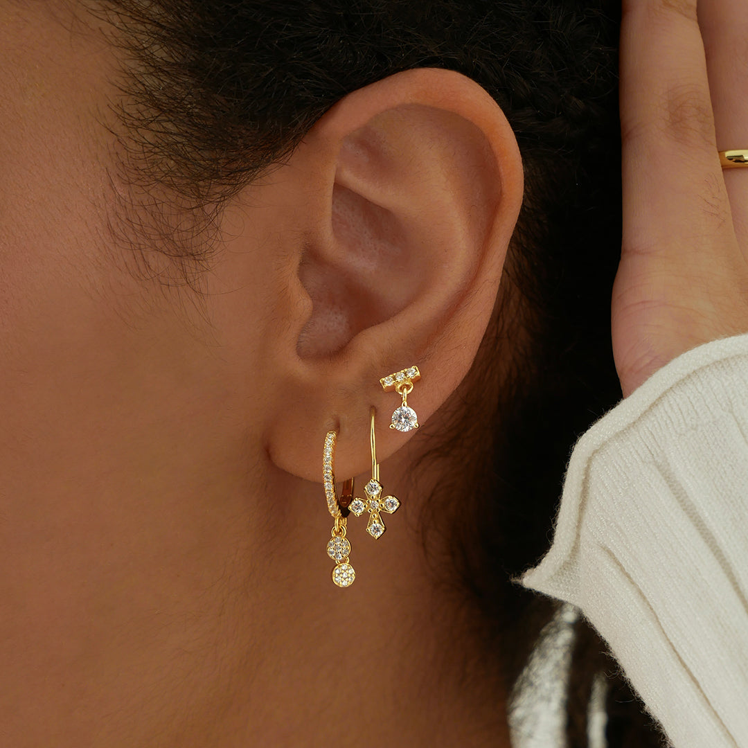 Arna Earrings Gold