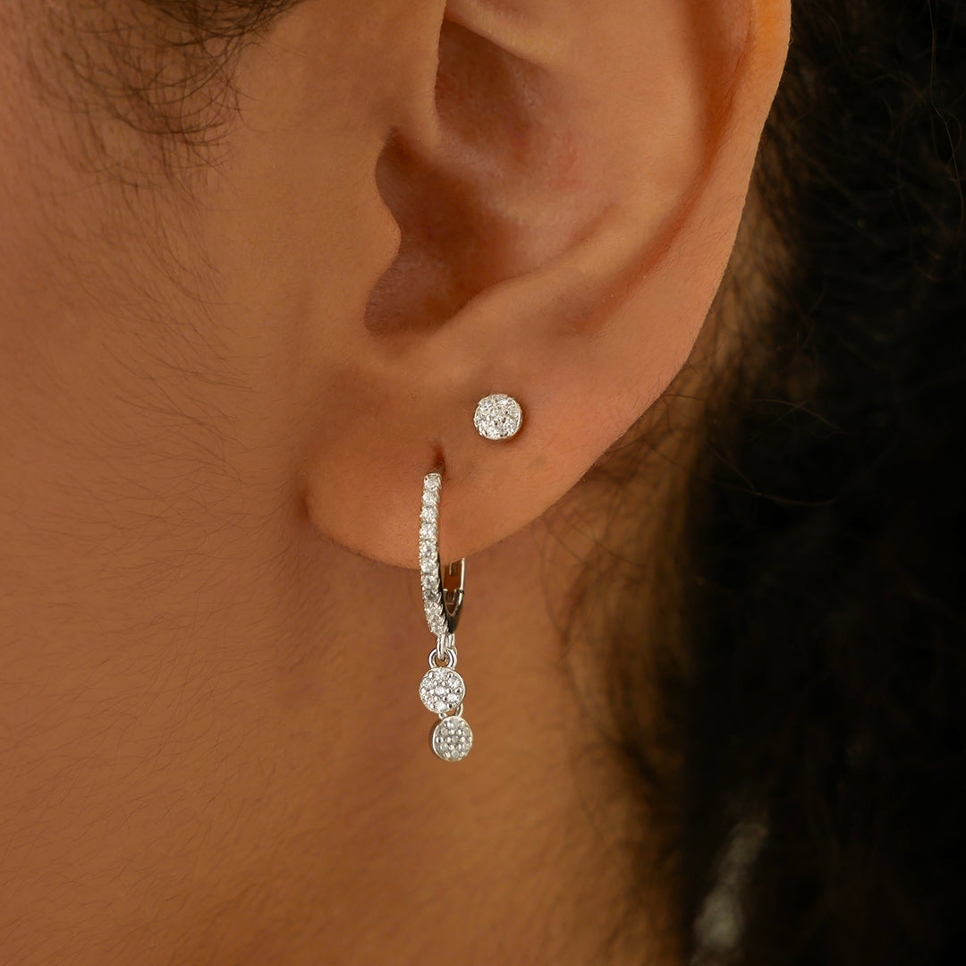 Arna Earrings Silver