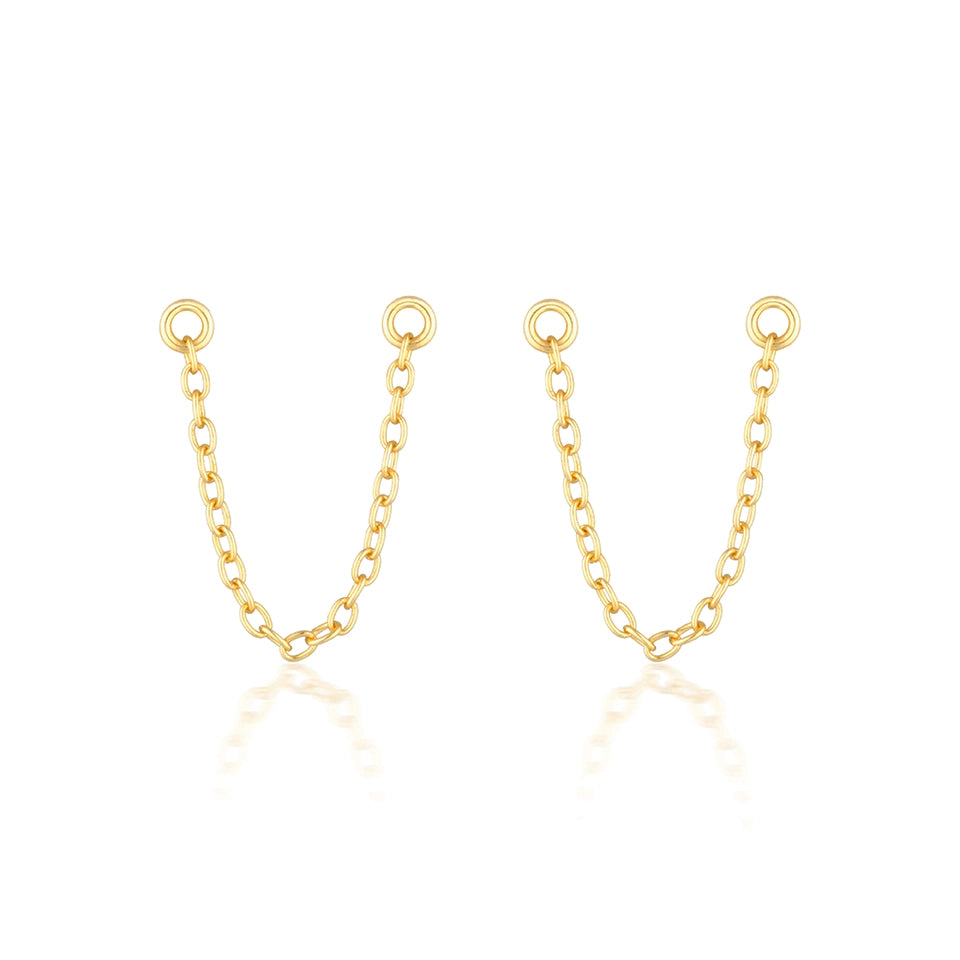 Bel Earring Chain Gold-thumbmail-1