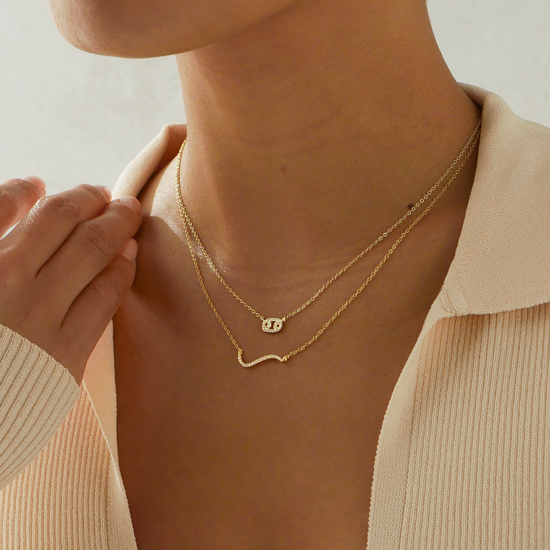 Cancer Charm Necklace