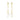 Capri Drop Earrings Gold