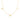 Test Product (3 charm gold necklace)