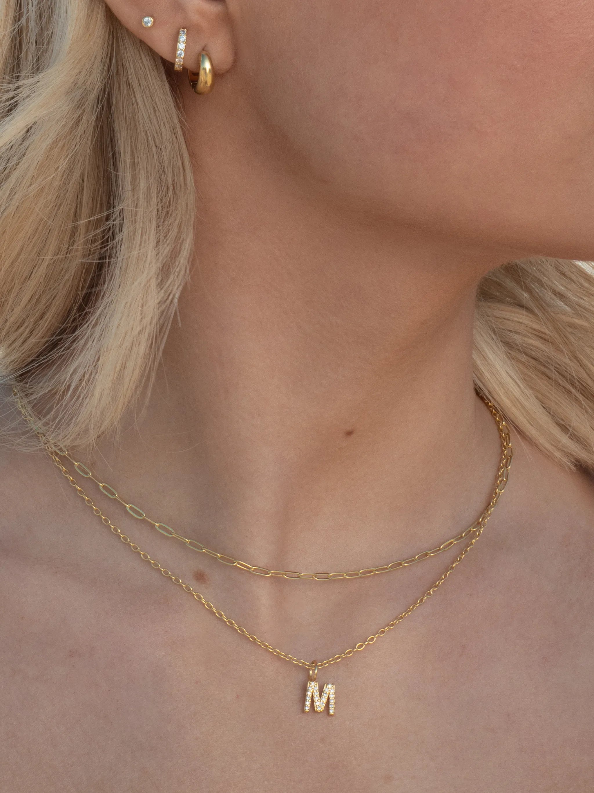 A-Z Switch Letter Necklaces