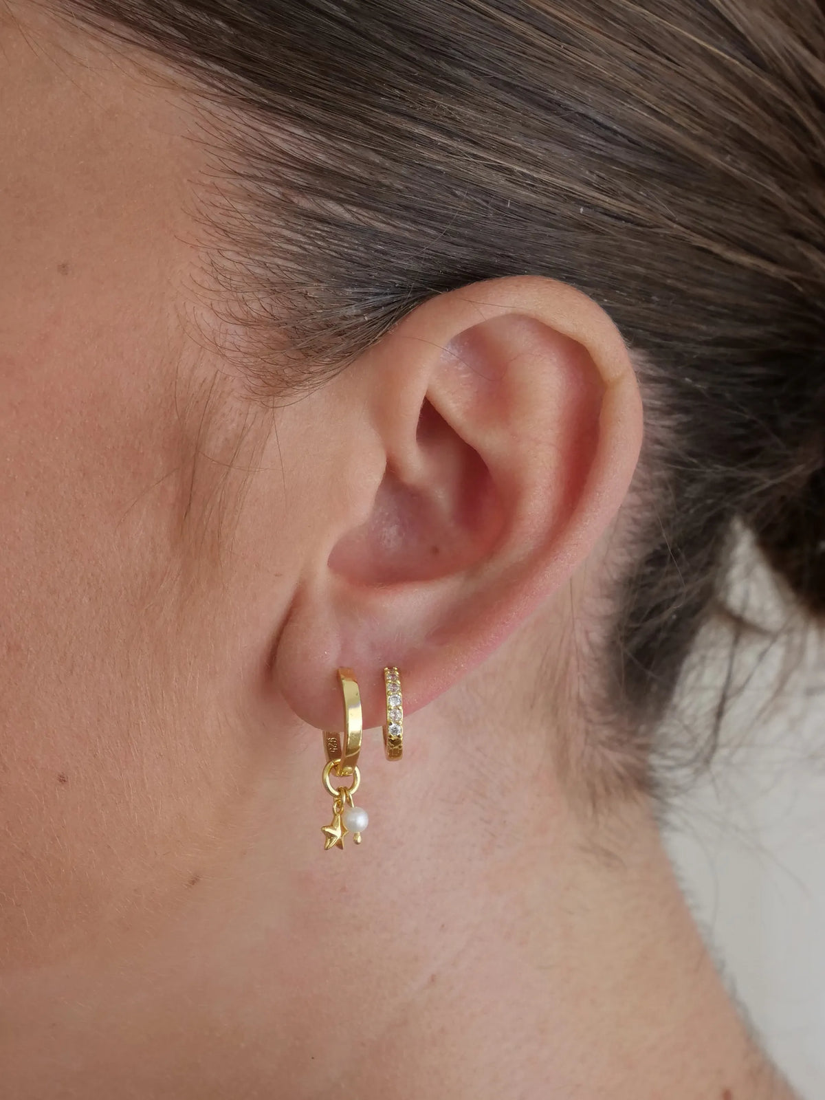 Asteria Hoop Earrings