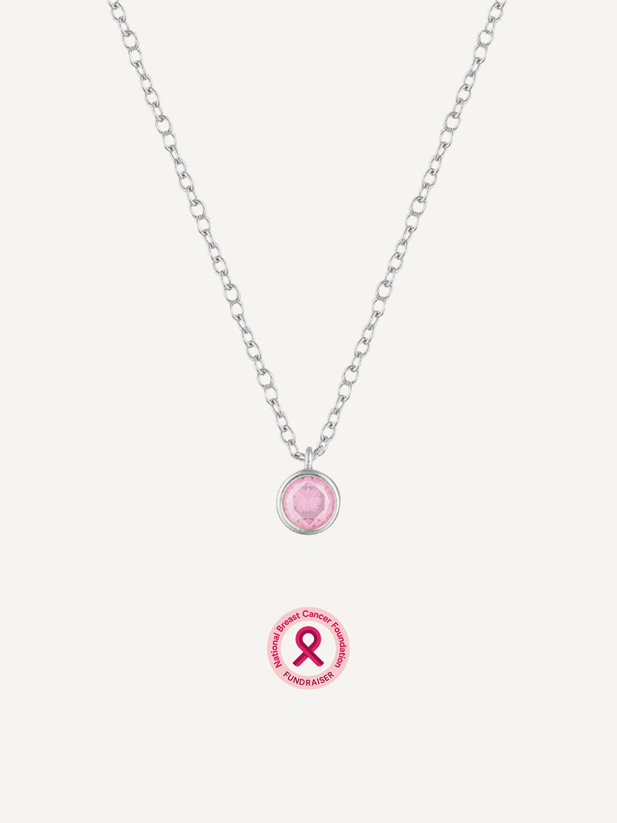 Blush Necklace Silver