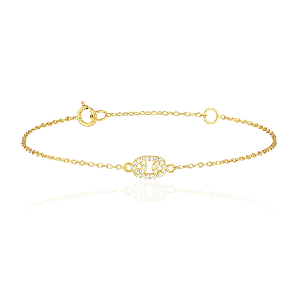 Cancer Charm Bracelet-zoom-1