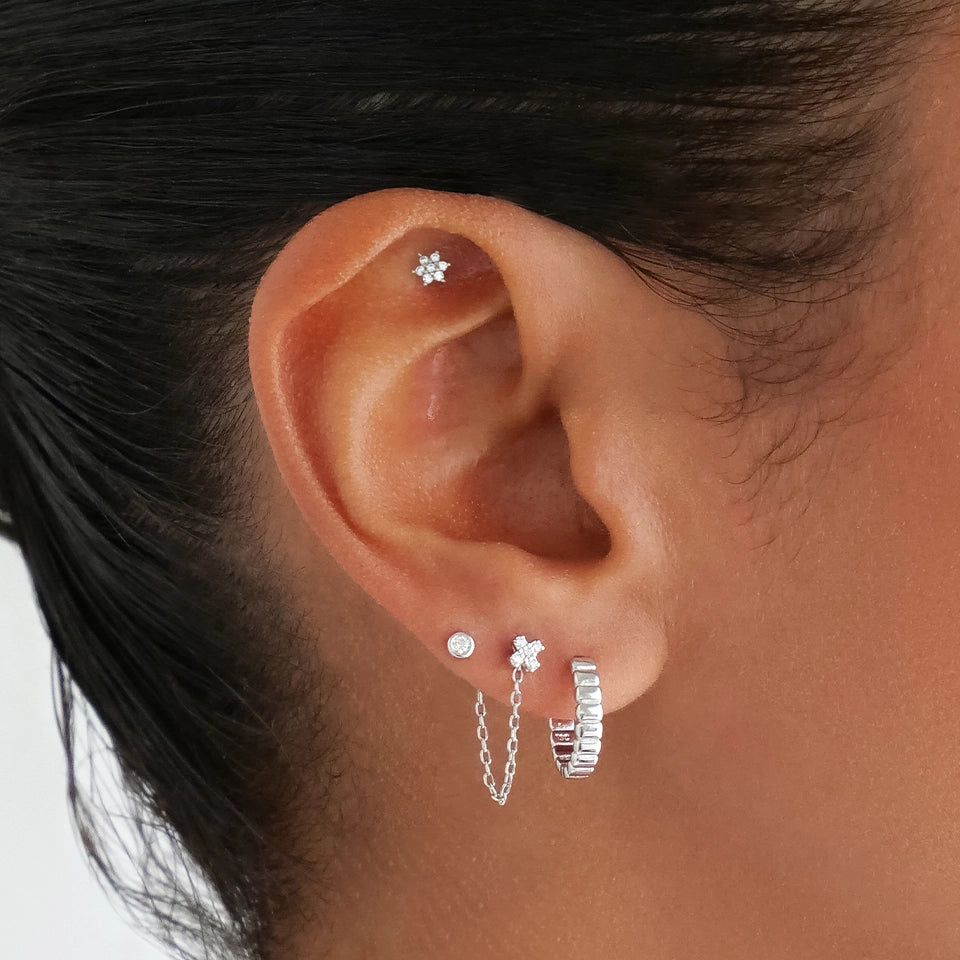 Emilia Flatback Earrings