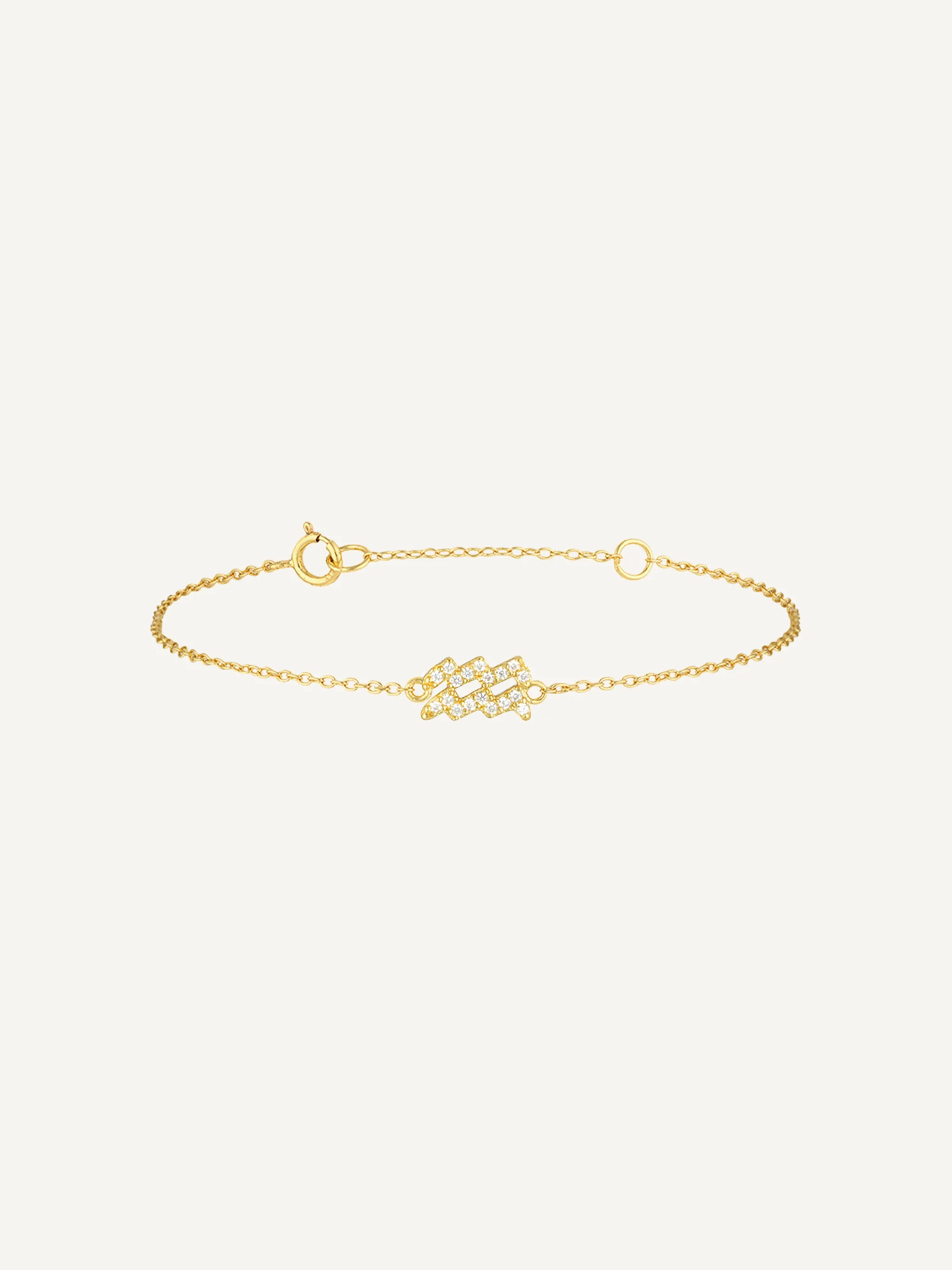 Aquarius Charm Bracelet-zoom-3