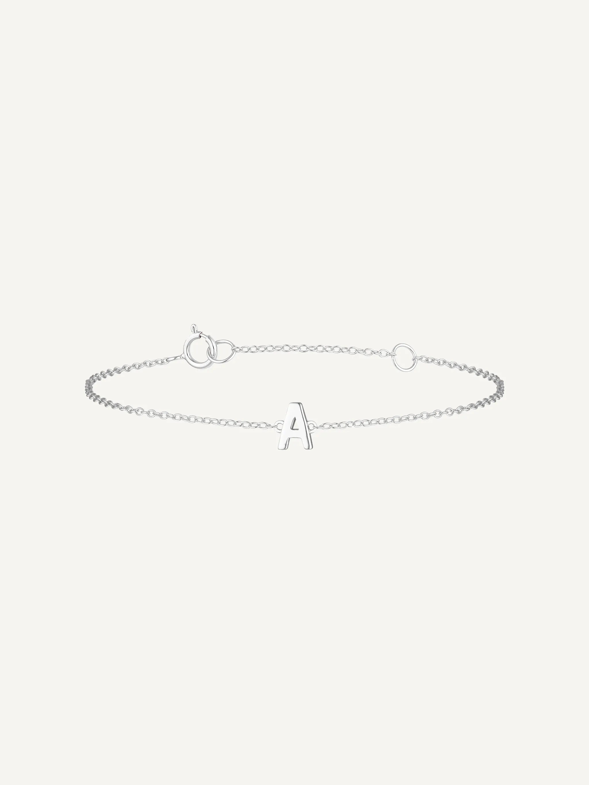 Petite A-Z Letter Bracelets