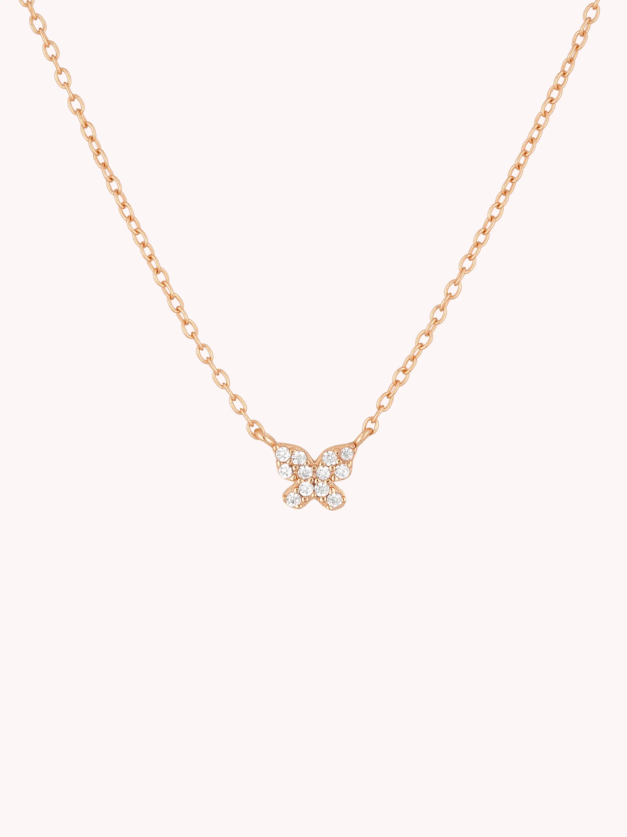 Children's Butterfly Necklace-zoom-14