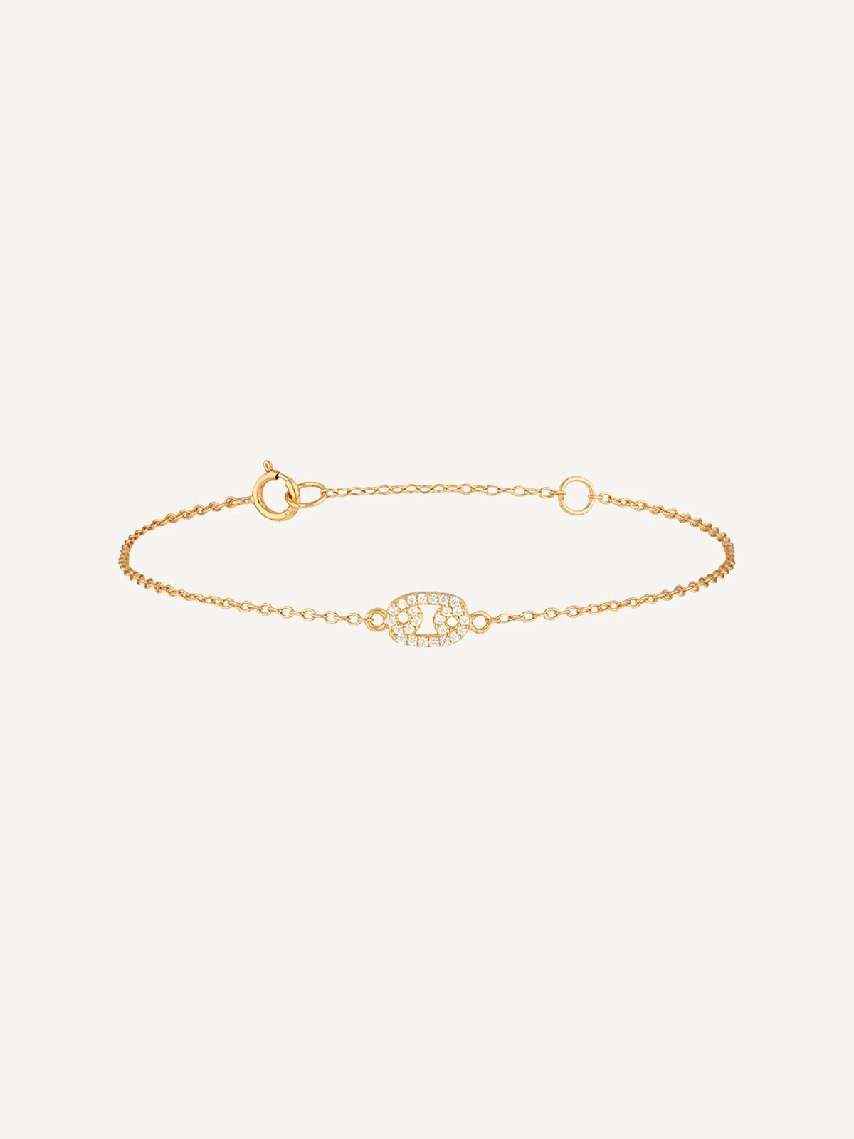 Cancer Charm Bracelet