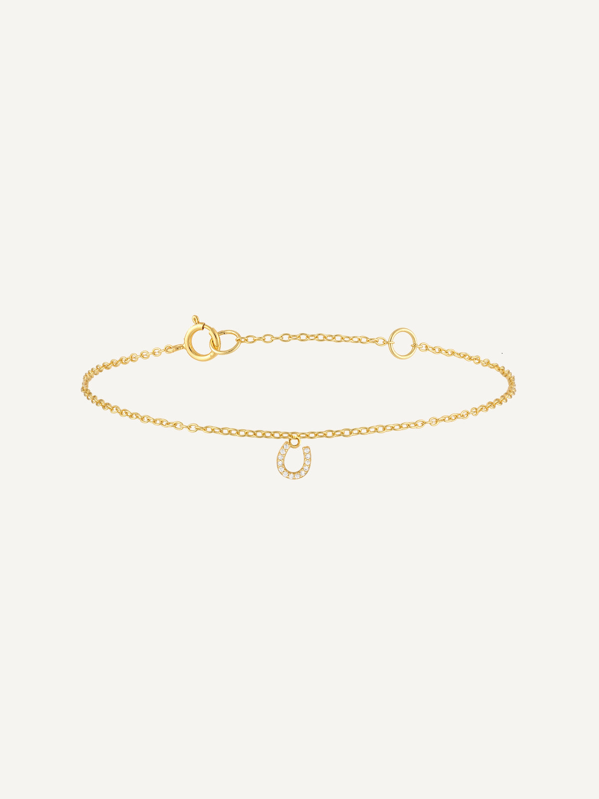 Horseshoe Charm Bracelet-zoom-1