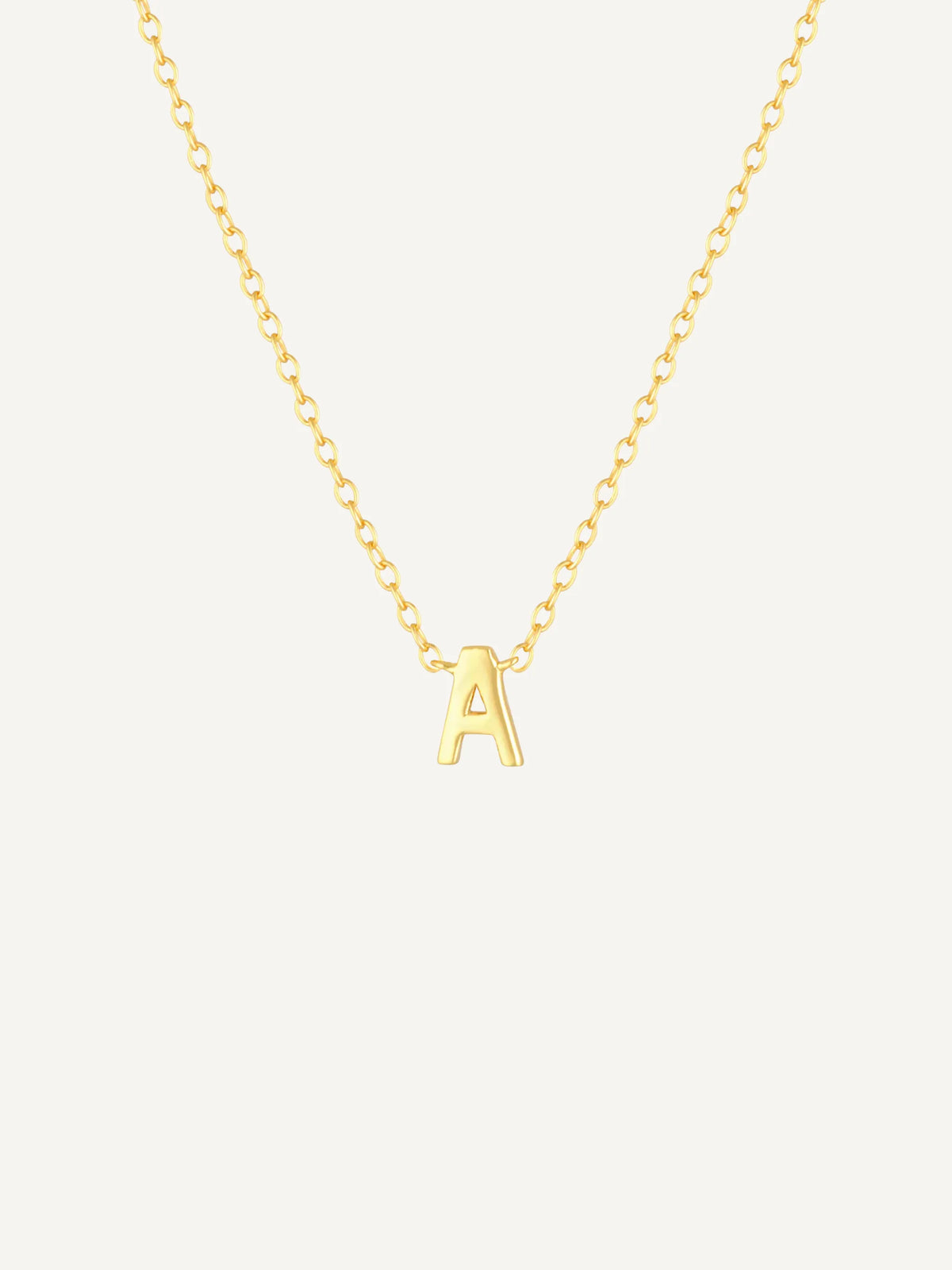 Petite A-Z Letter Necklaces-zoom-1