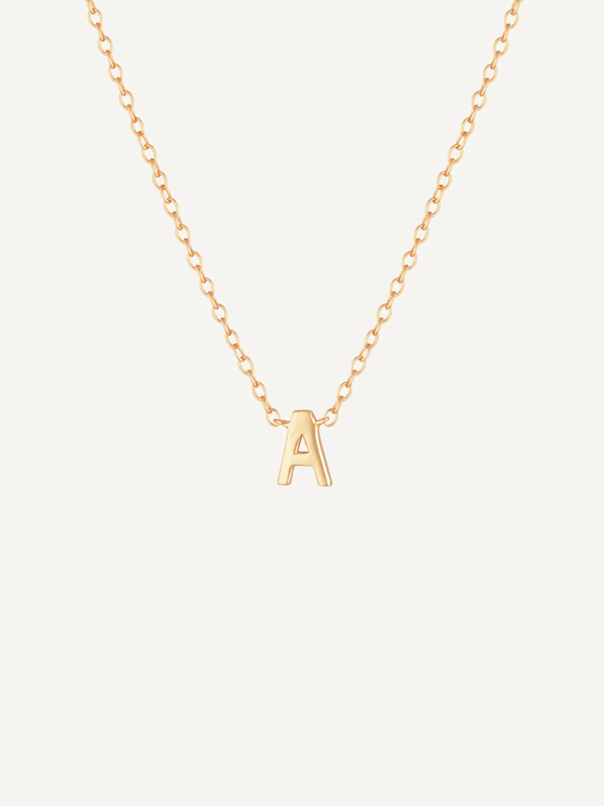 Petite A-Z Letter Necklaces