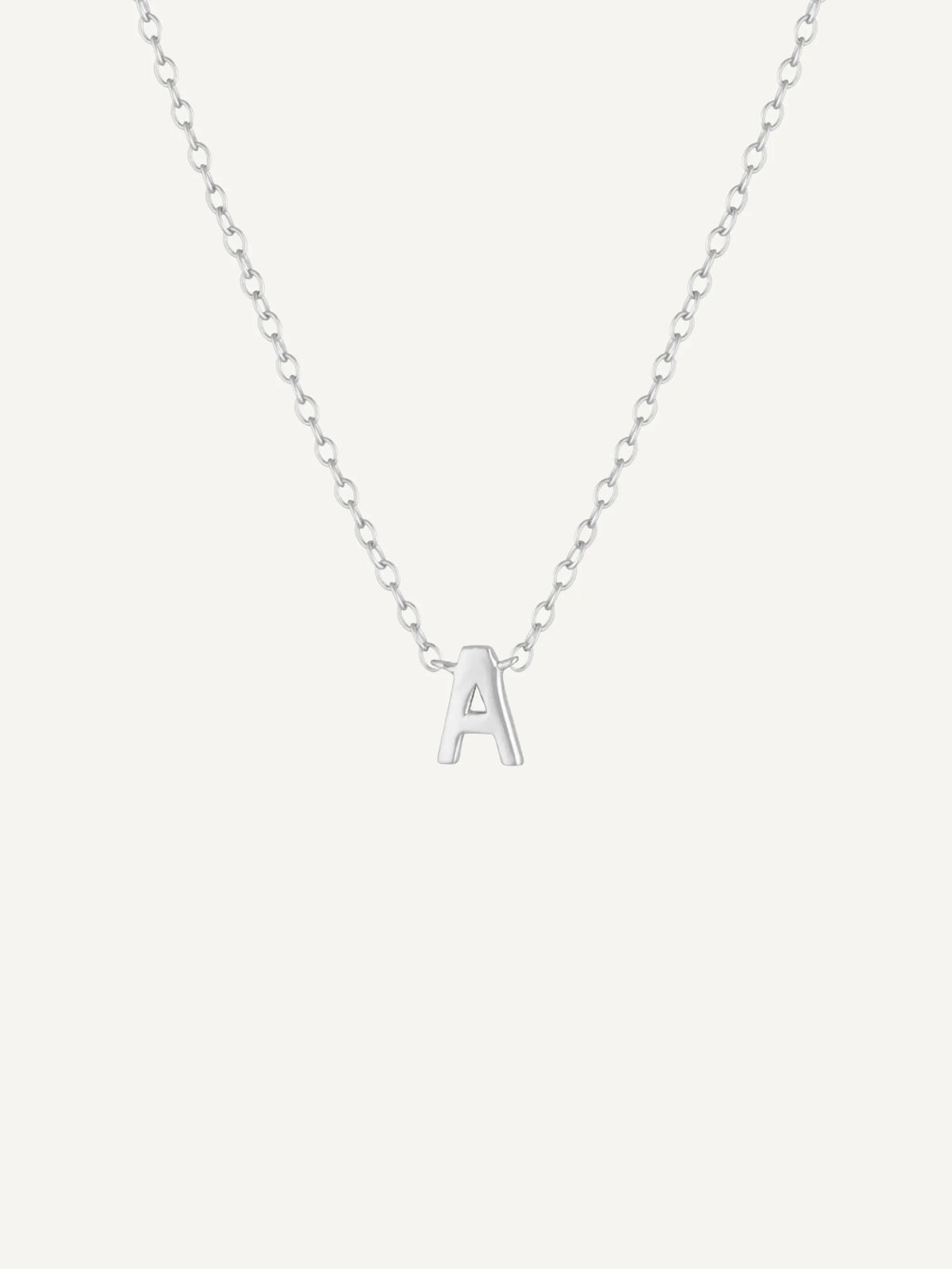 Petite A-Z Letter Necklaces