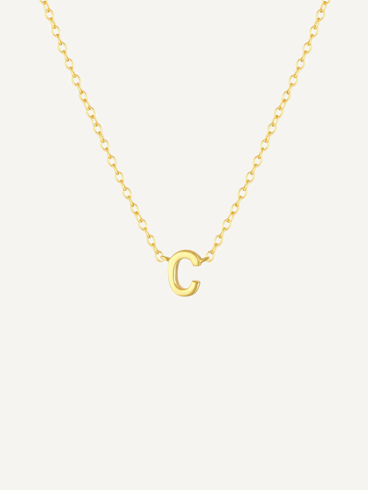Petite A-Z Letter Necklaces