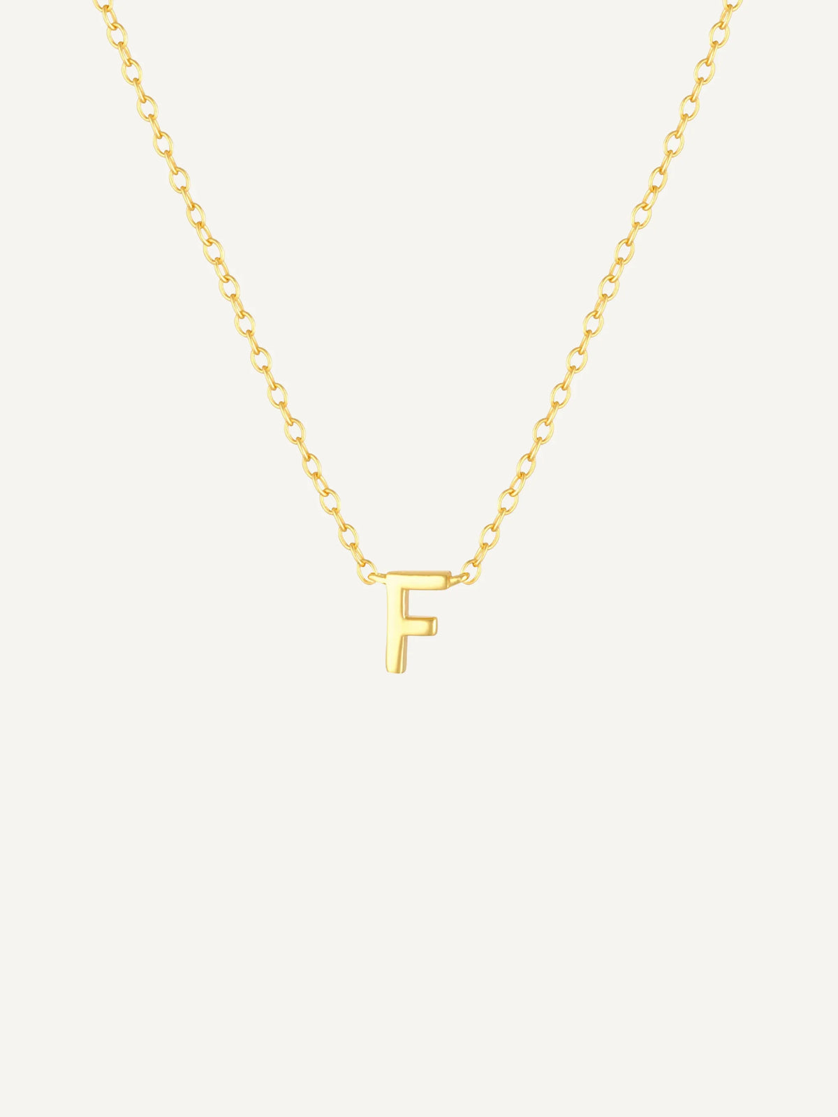 Petite A-Z Letter Necklaces