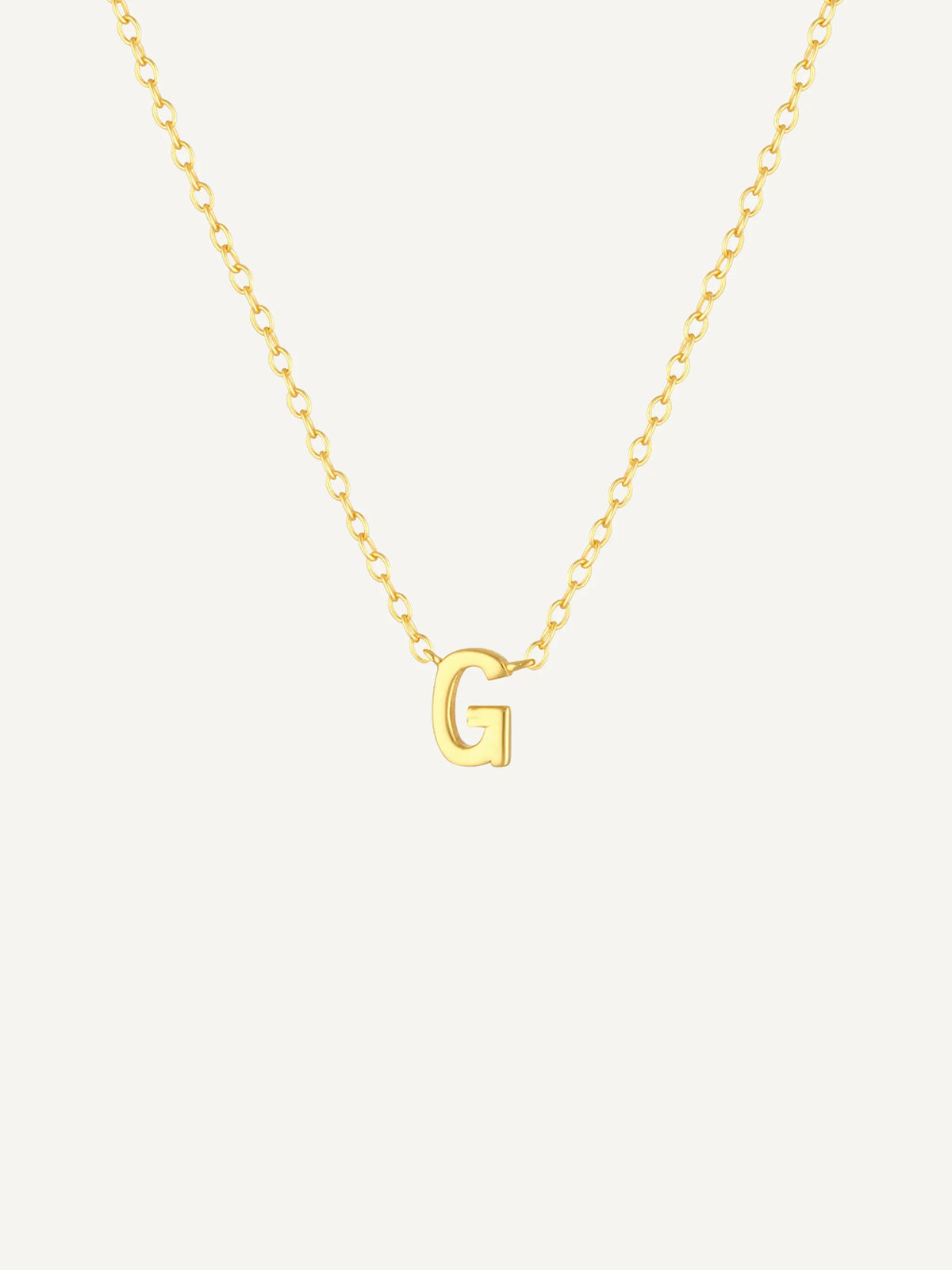 Petite A-Z Letter Necklaces
