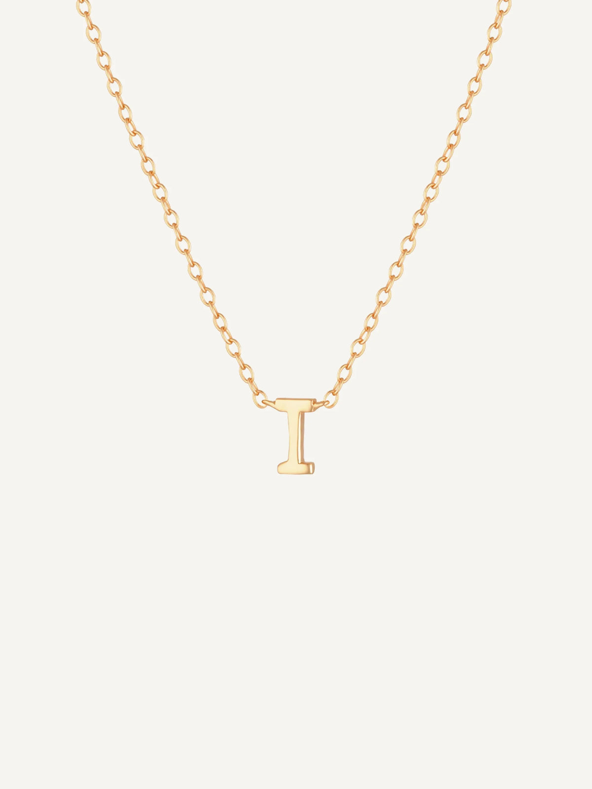 Petite A-Z Letter Necklaces
