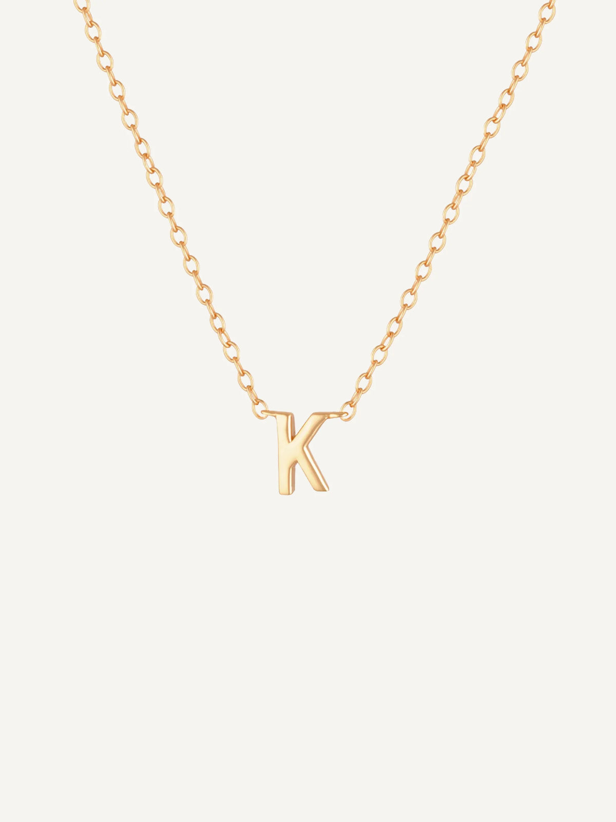 Petite A-Z Letter Necklaces