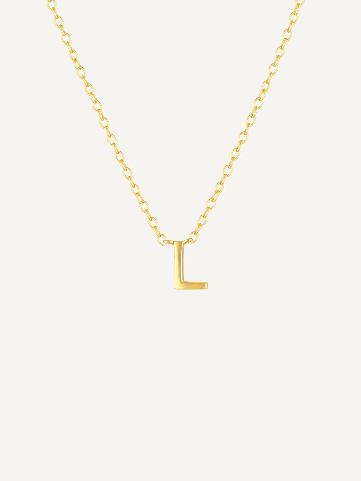 Petite A-Z Letter Necklaces
