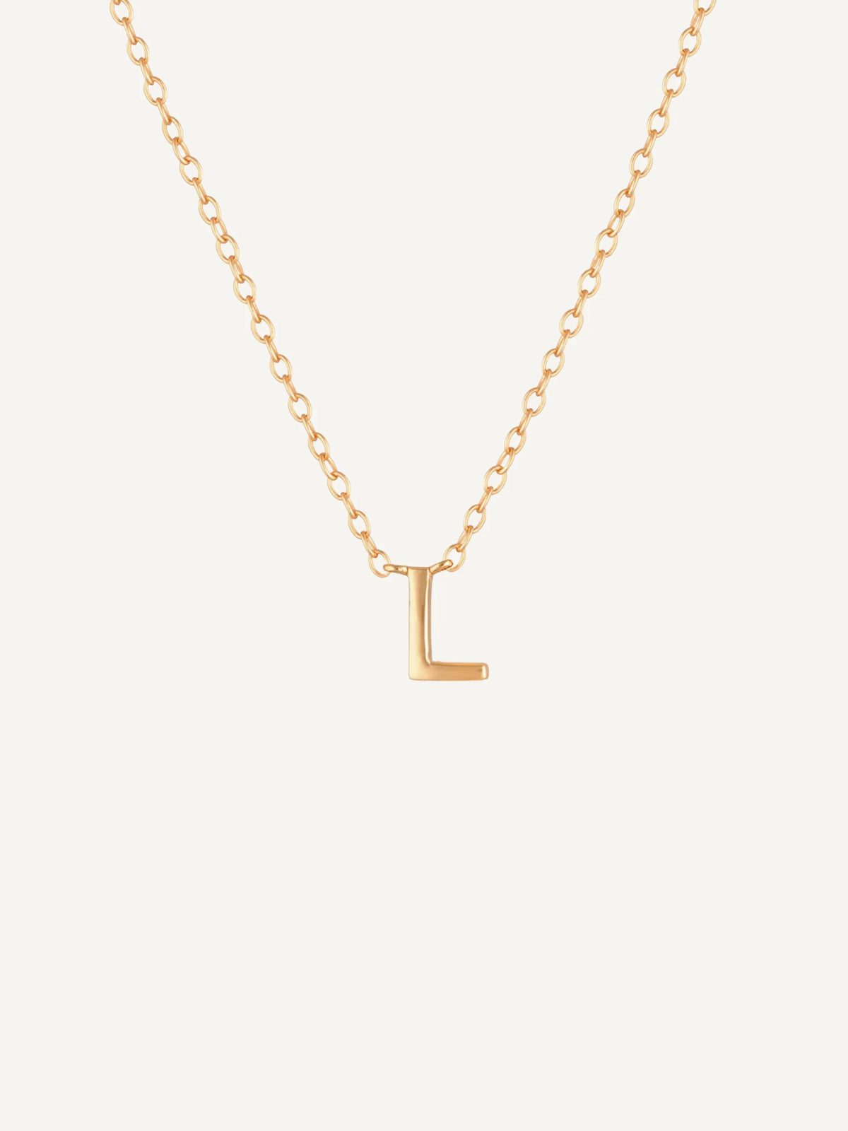 Petite A-Z Letter Necklaces