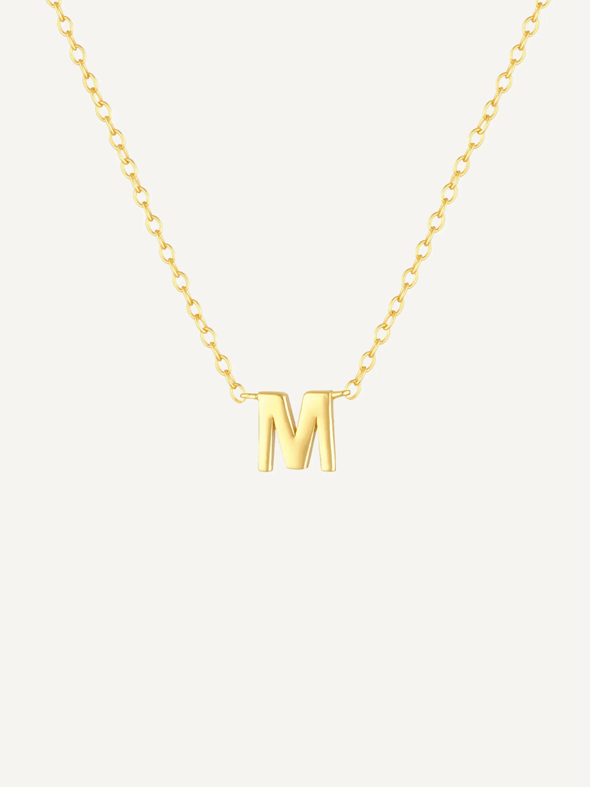 Petite A-Z Letter Necklaces