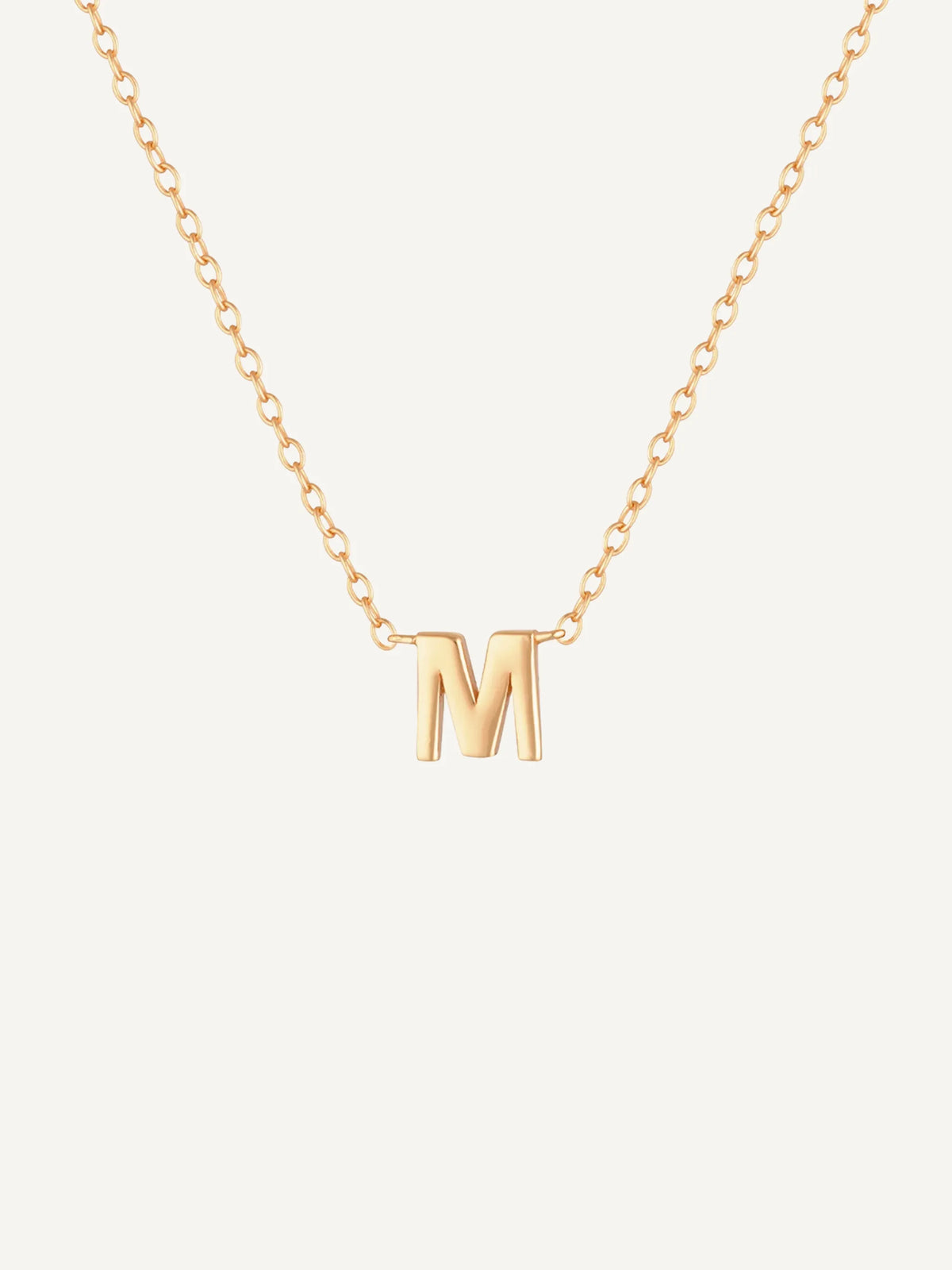Petite A-Z Letter Necklaces