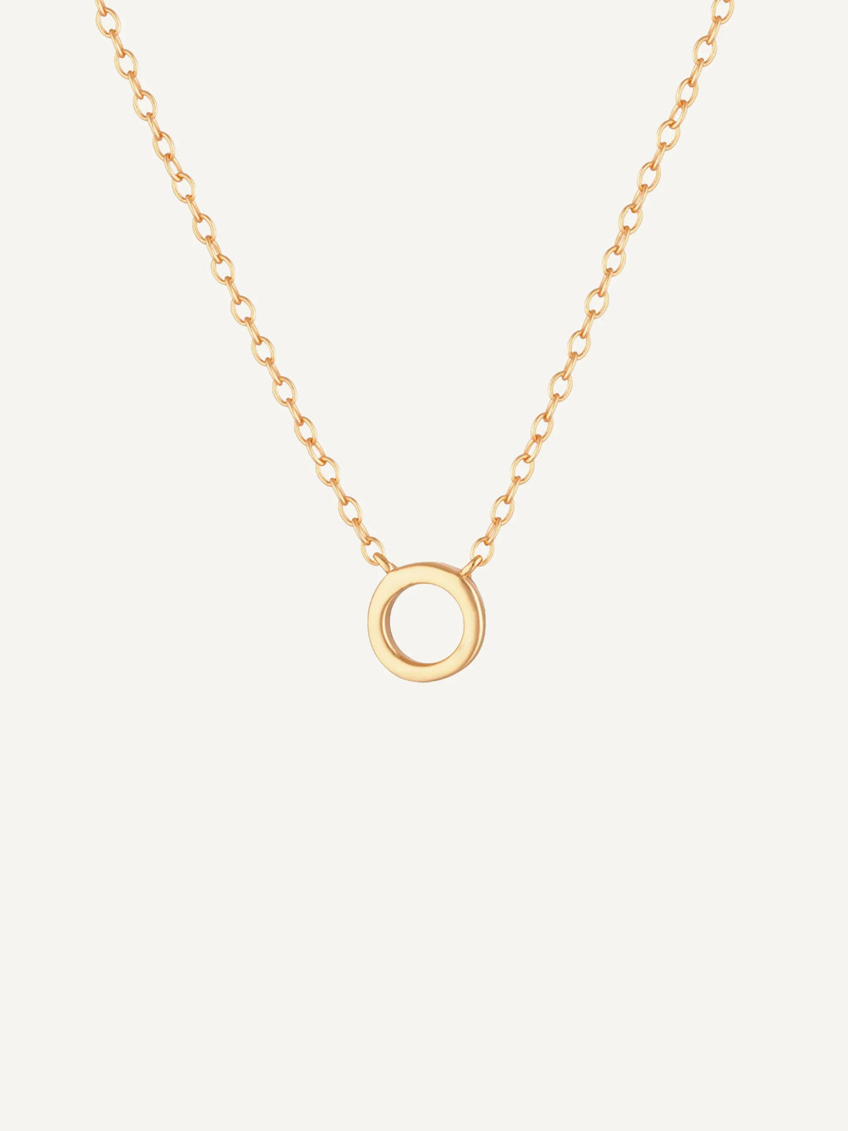 Petite A-Z Letter Necklaces
