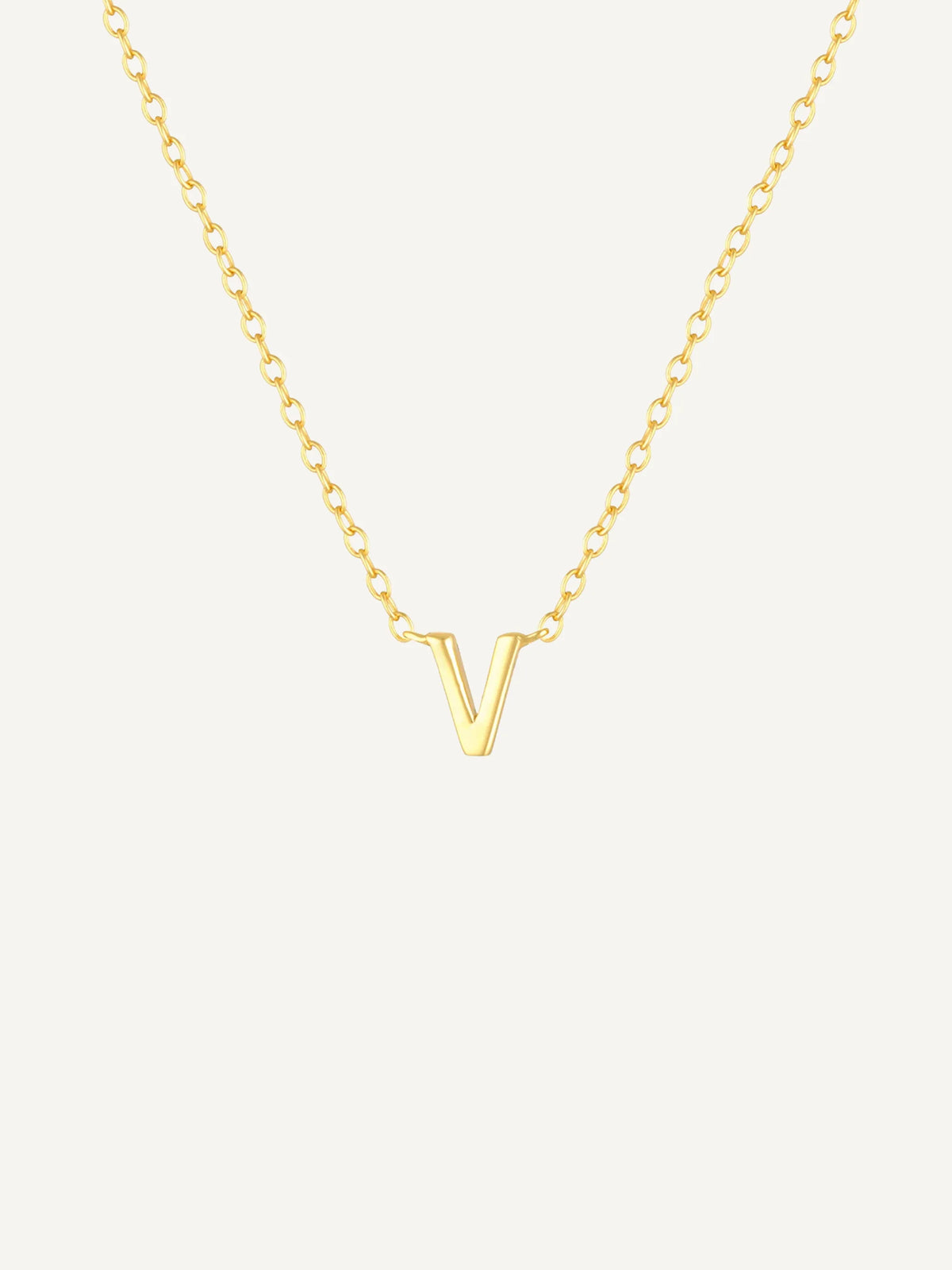 Petite A-Z Letter Necklaces