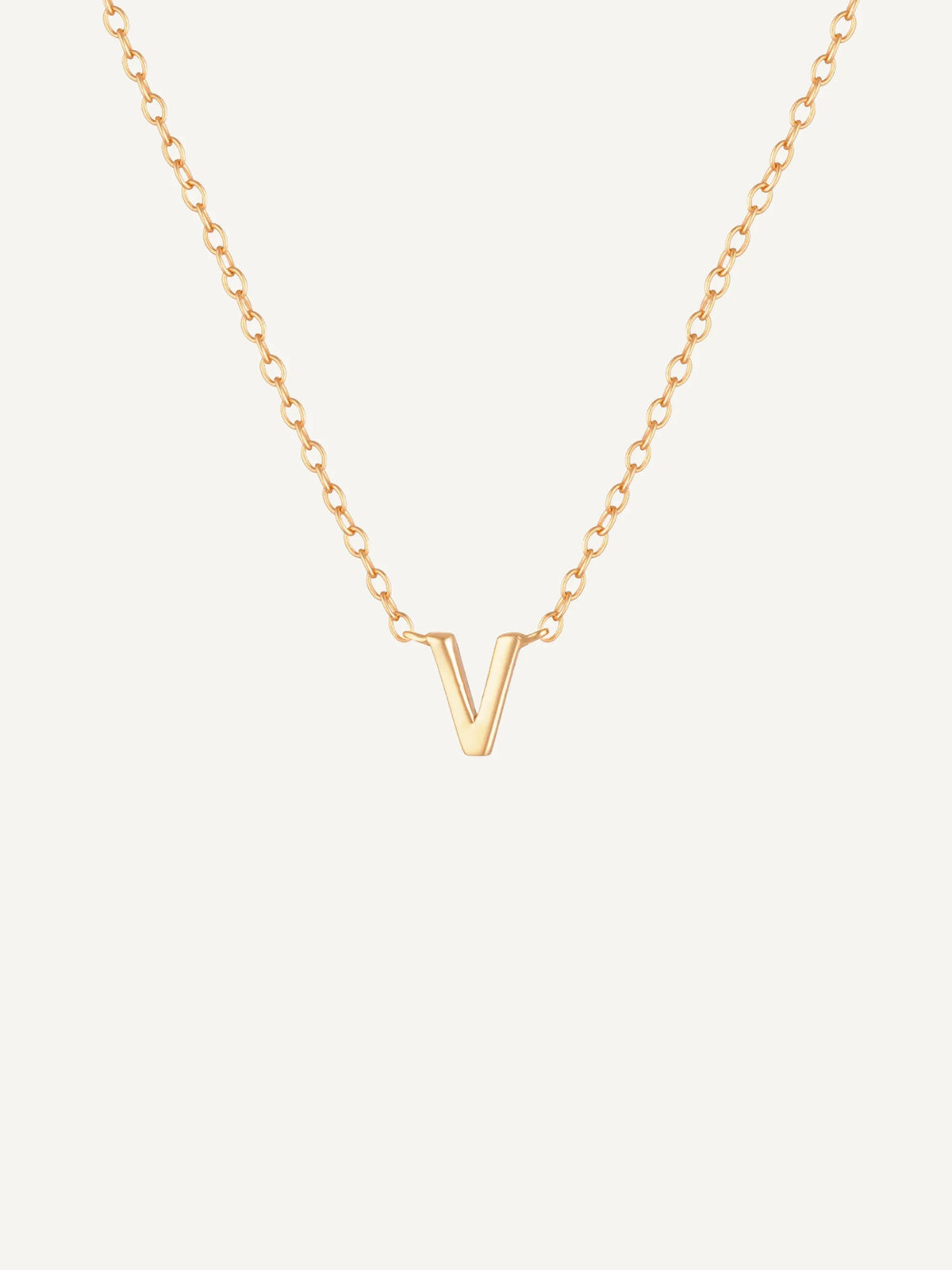 Petite A-Z Letter Necklaces