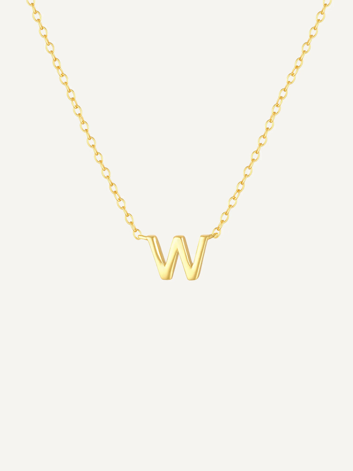 Petite A-Z Letter Necklaces