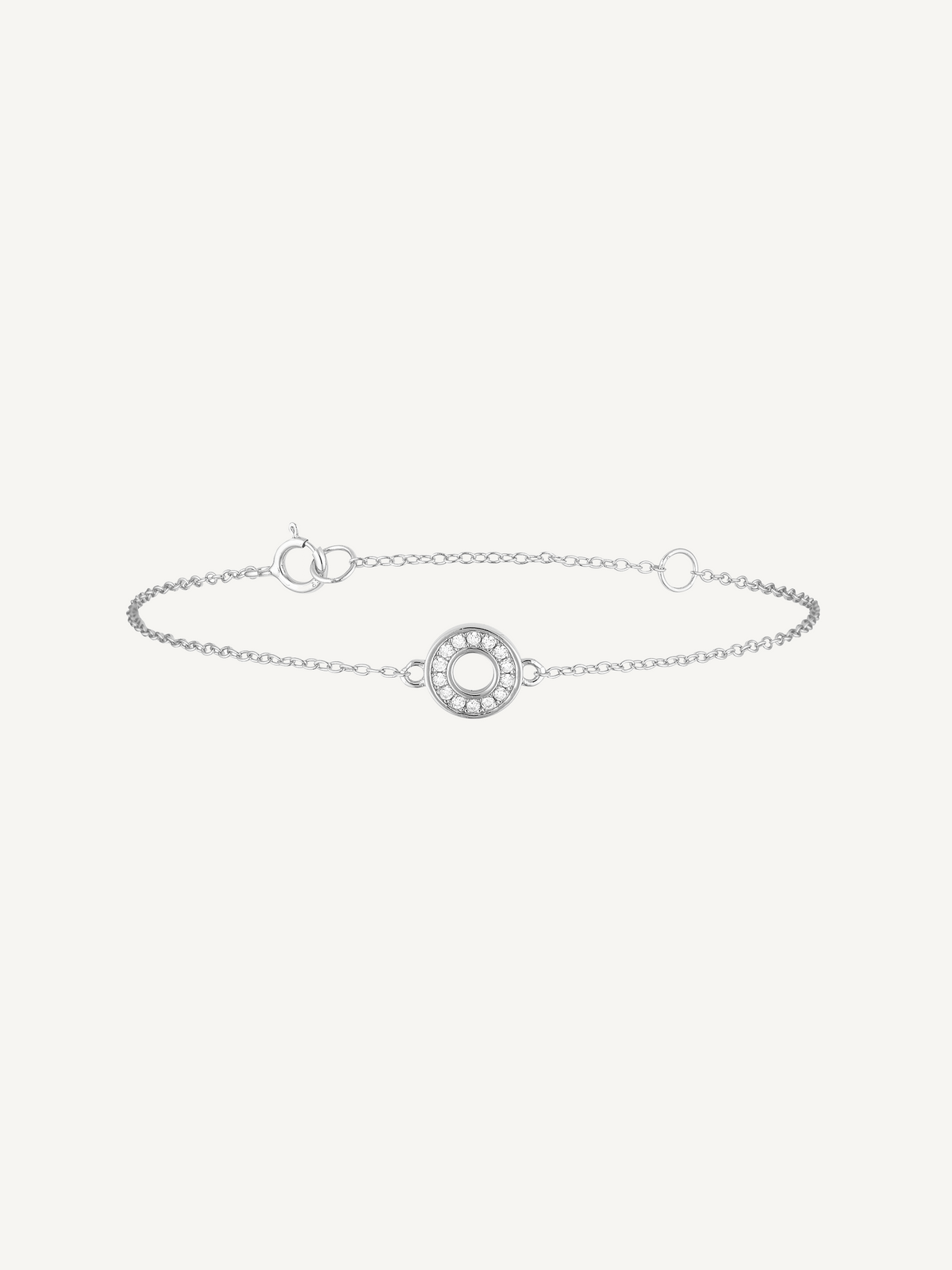 The Silver Circle Bracelet