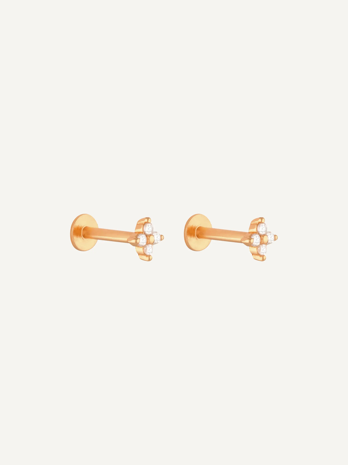 Zita Flatback Earrings