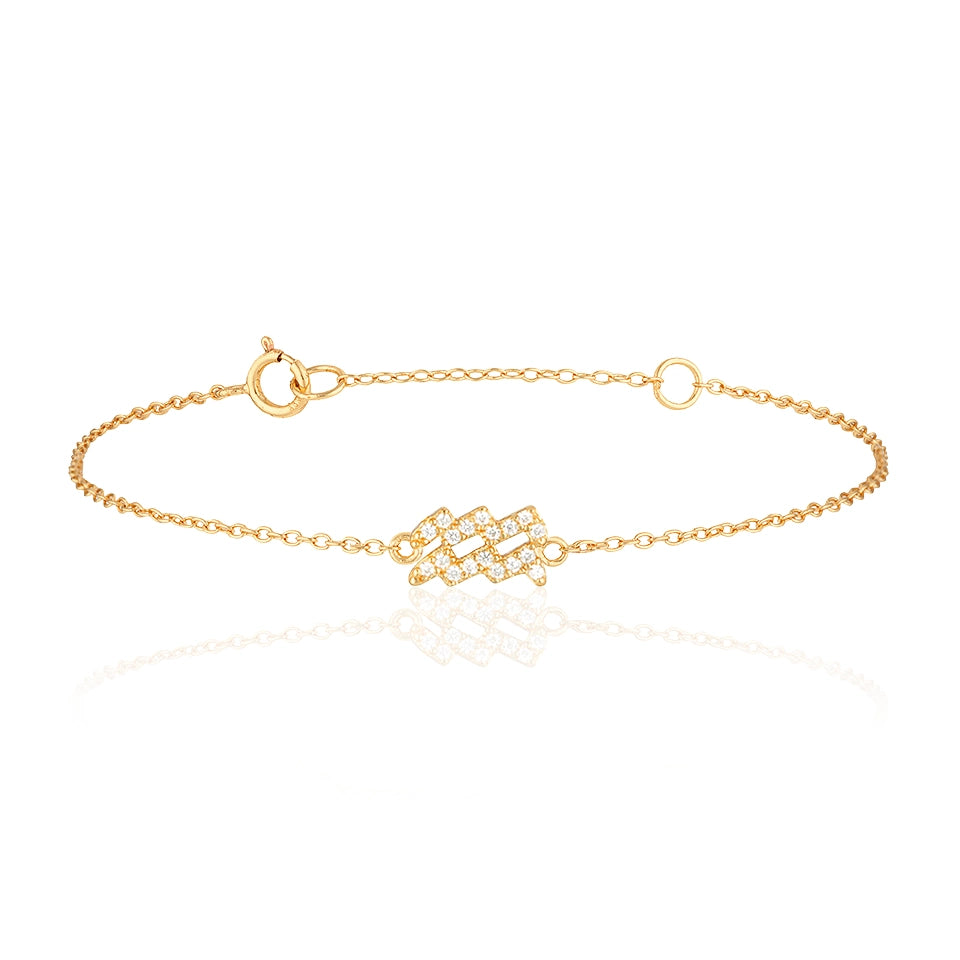 Aquarius Charm Bracelet-zoom-3
