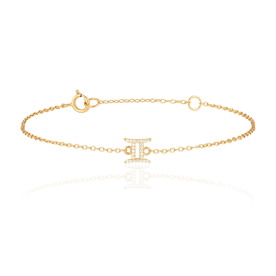 Gemini Charm Bracelet