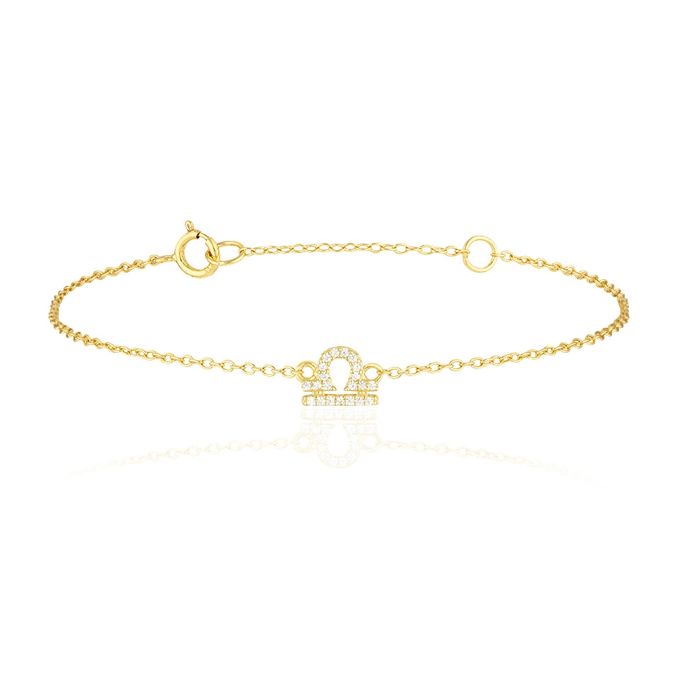 Libra Charm Bracelet
