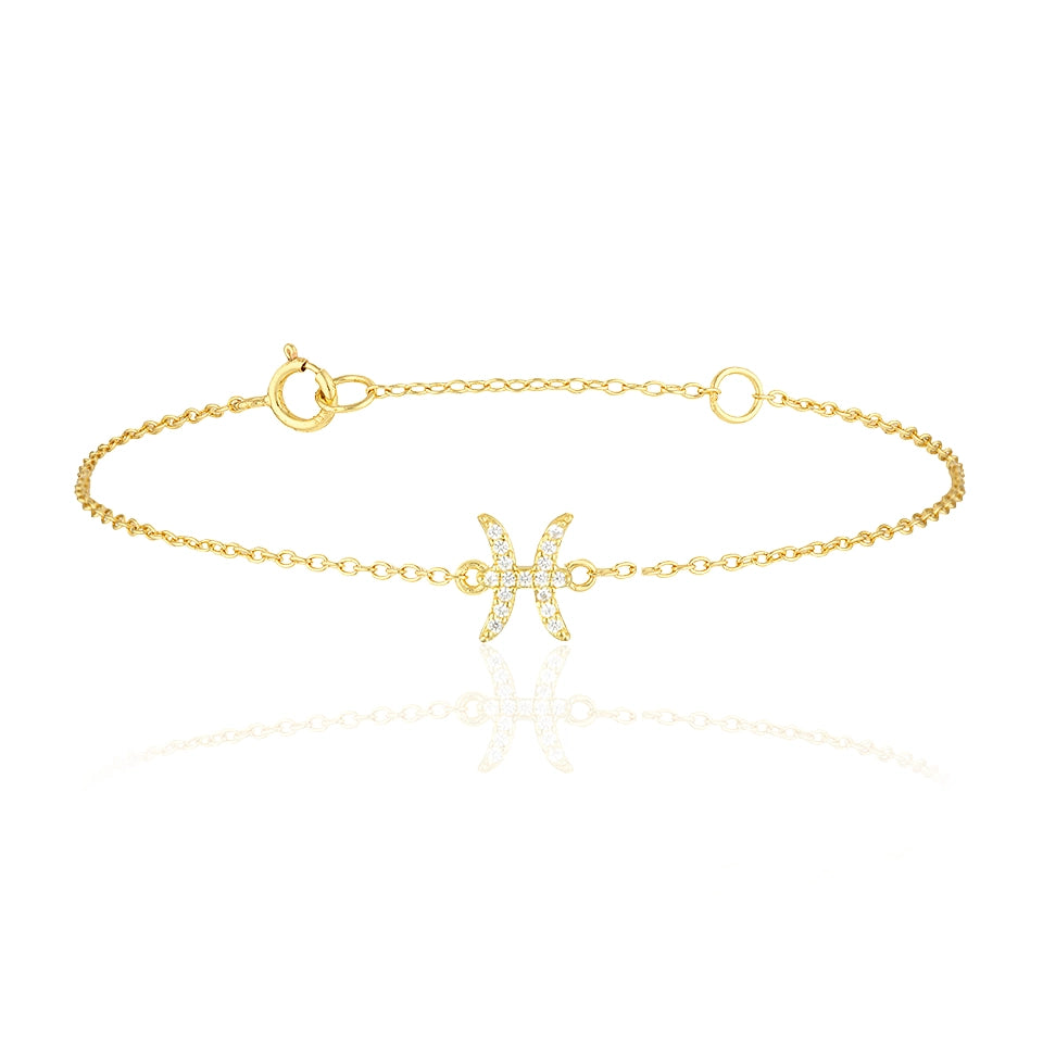 Pisces Charm Bracelet