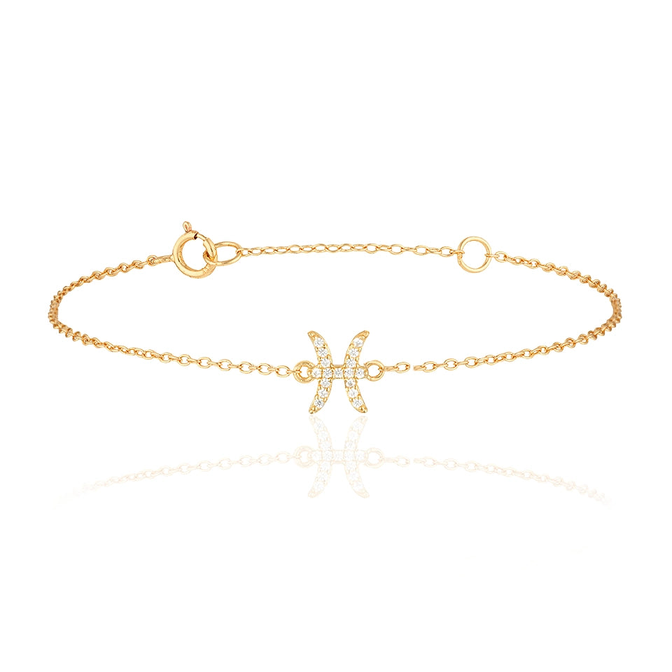 Pisces Charm Bracelet